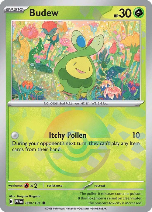 Budew (Poke Ball Pattern)